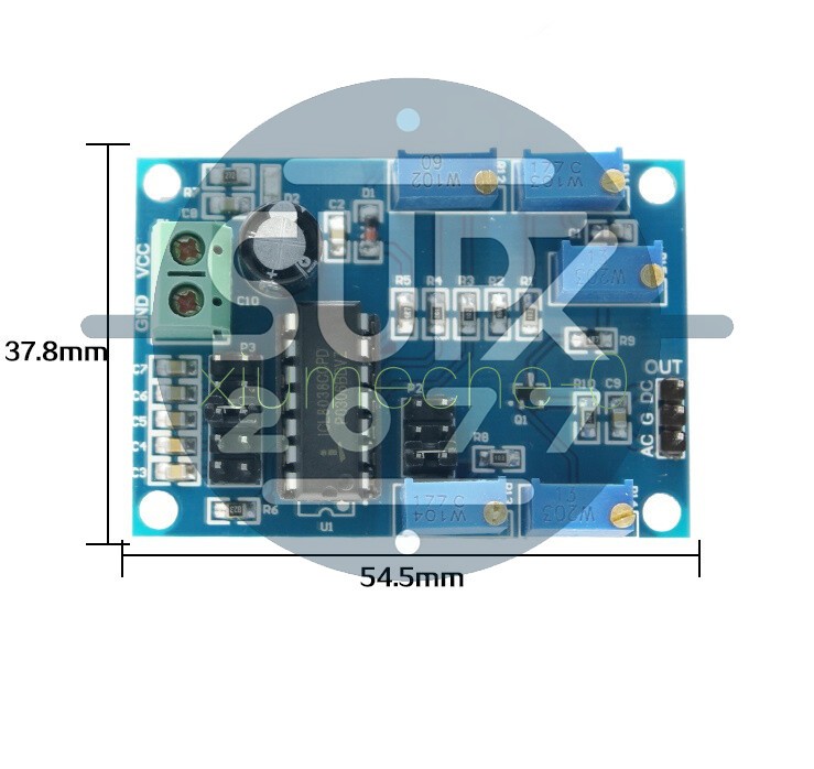ICL8038 Medium/Low Frequency Waveform Signal Generator Sine Wave Signal Source M