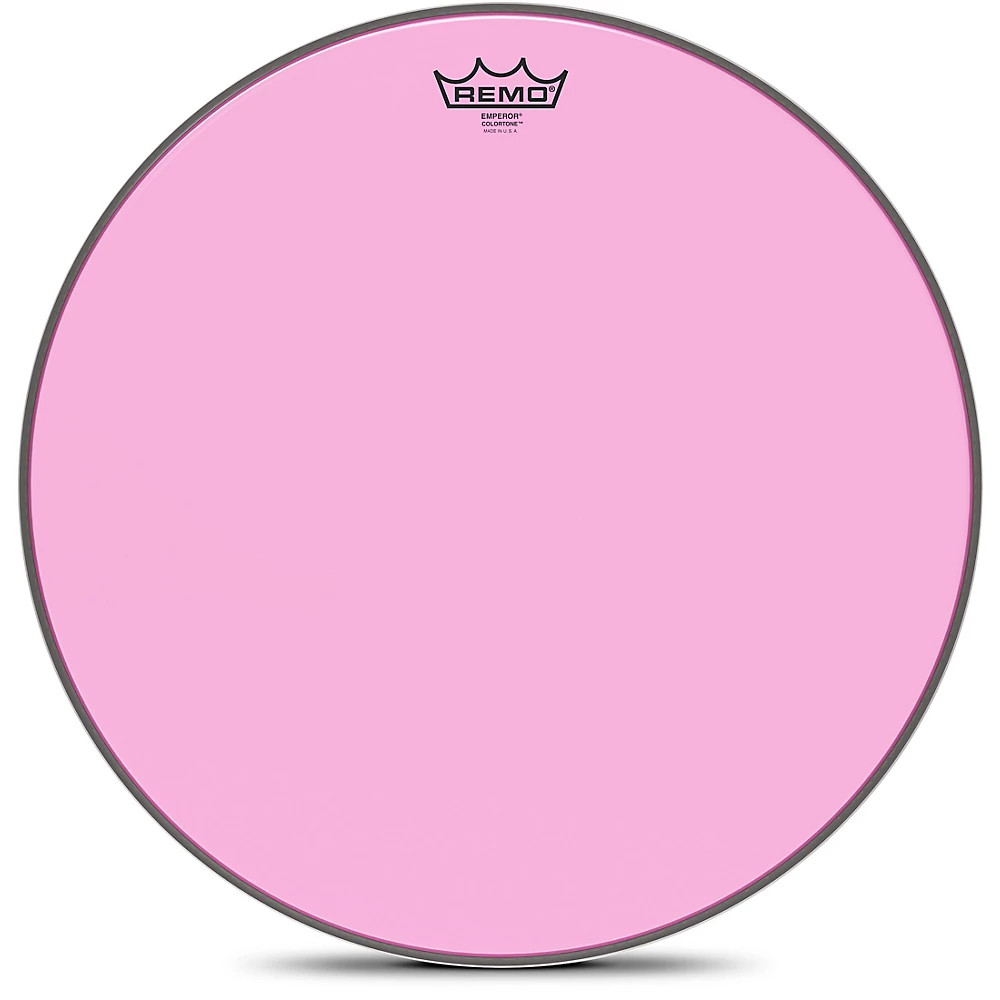 Remo Emperor Colortone Pink Drum Head 18 in.