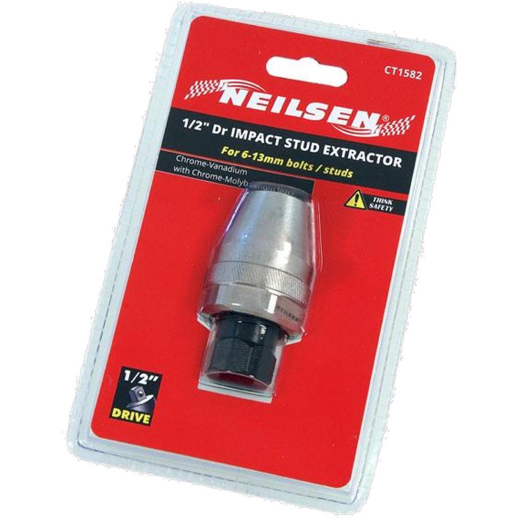 Neilsen Impact Stud Bolt Extractor Removal Tool 1/2" Drive 6mm - 13mm Studs