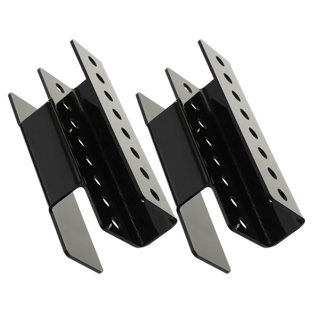 2Pcs Durable Black Acrylic Dart Wall Rack for Indoor Sport Storage Organizer