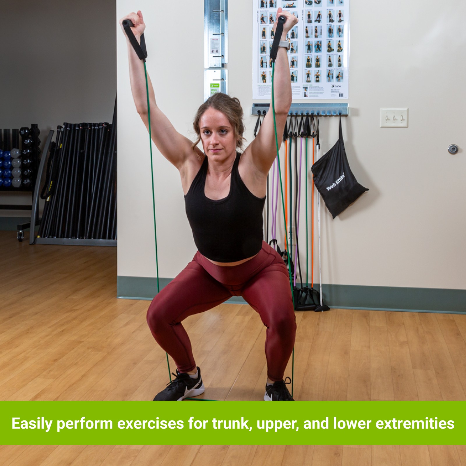 Web Slide Professional System - Perfect for Dynamic Warm-ups, Crossfit,