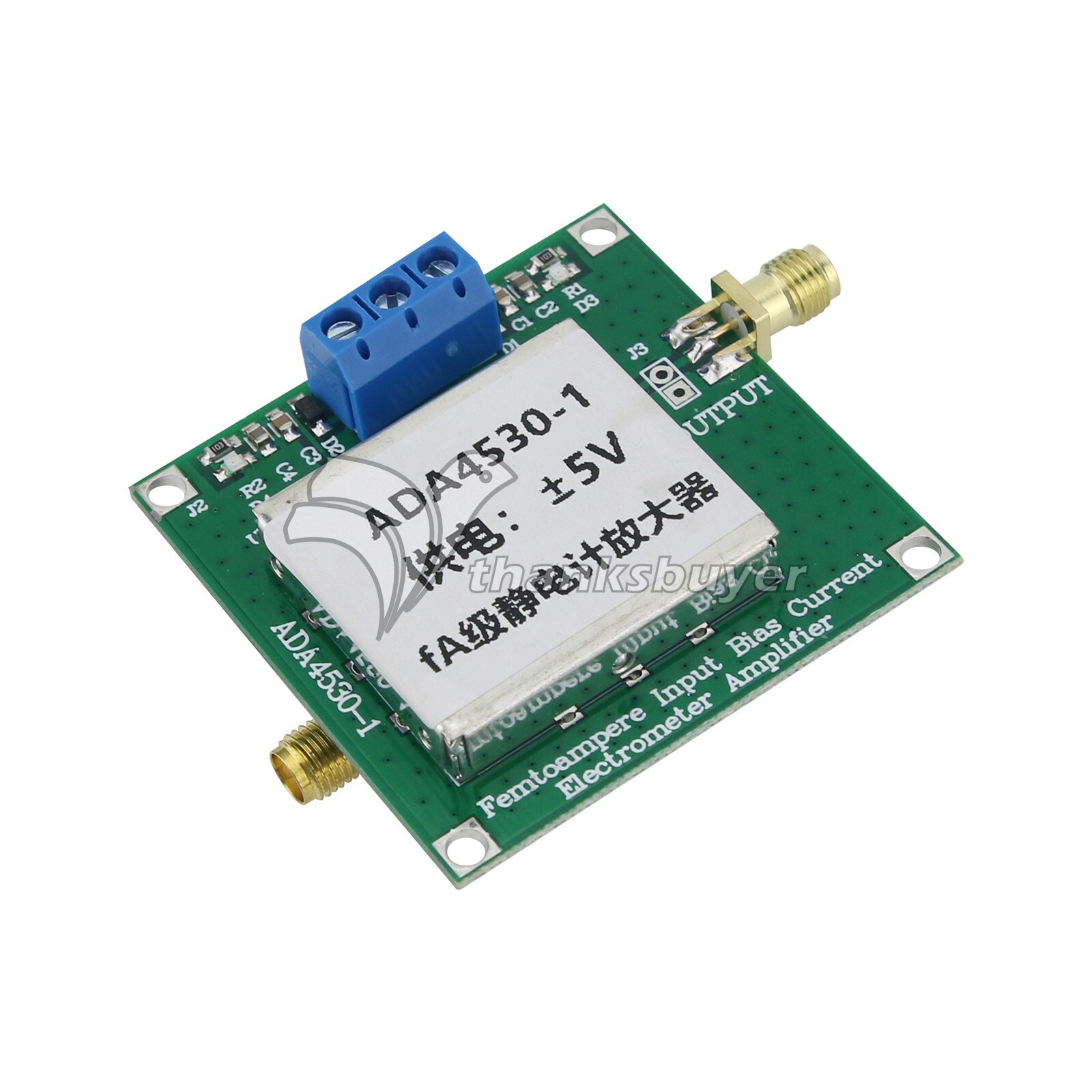 ADA4530-1 fA-Level Electrometer Transimpedance Amplifier for Weak Current
