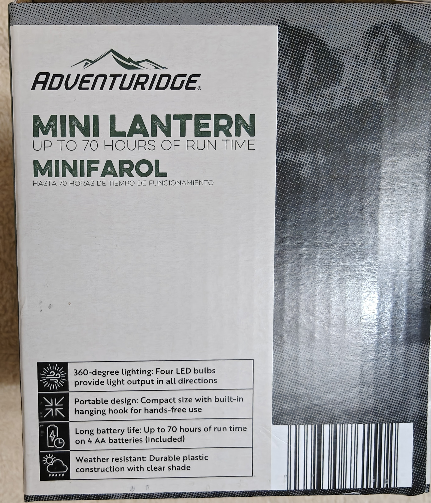 Adventruidge Mini Lantern LED Light Portable