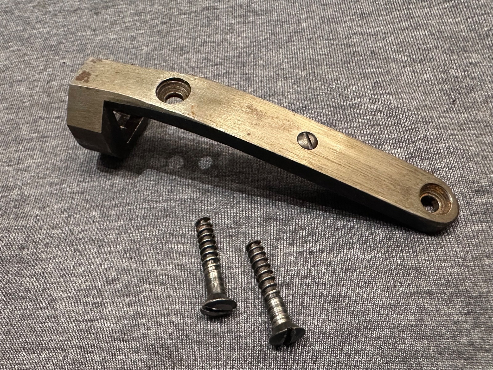 Thompson Center Hawken 15/16"  Tang w screws 3 Hole