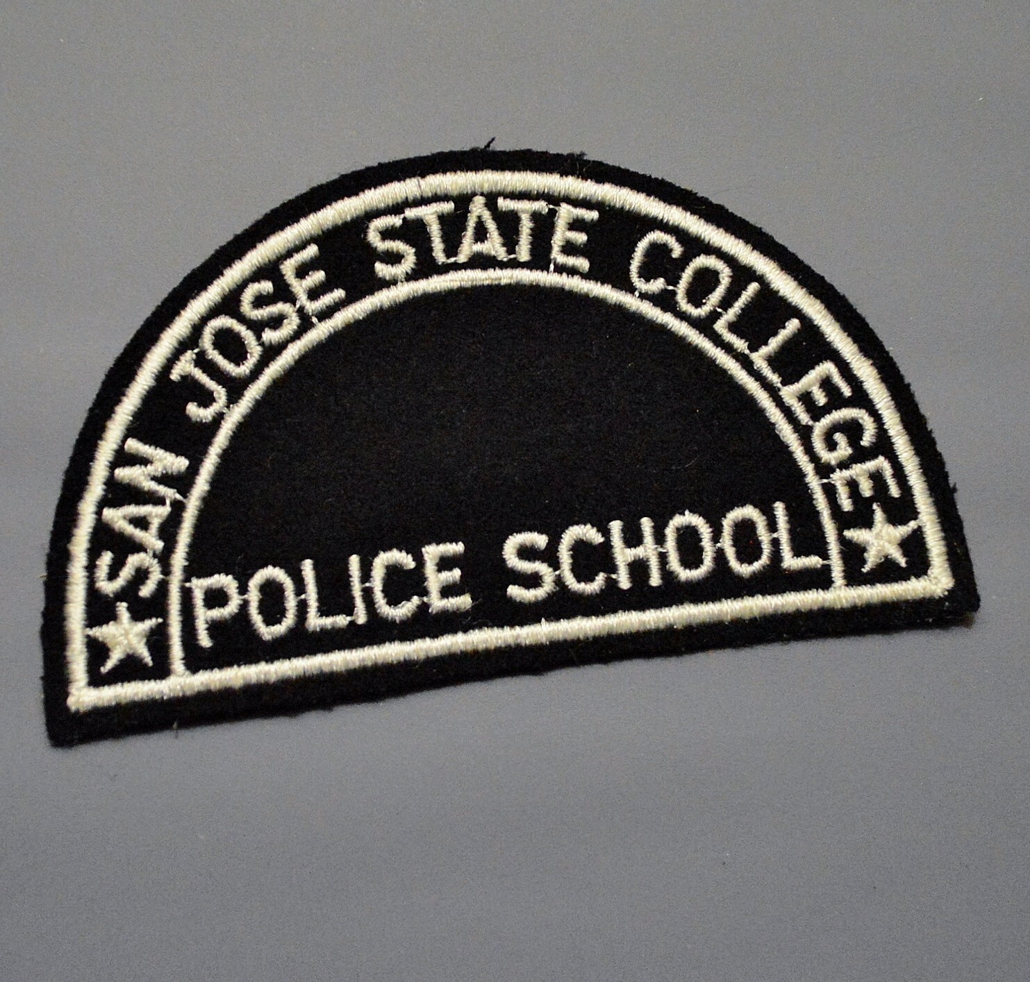 San Jose California State College Police School Patch ++ Unused CA