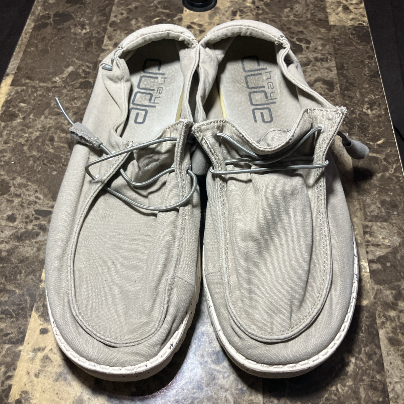 Hey Dude Wendy Women Size 11 Shoes Gray Comfort Casual Walking Stretch Slip On