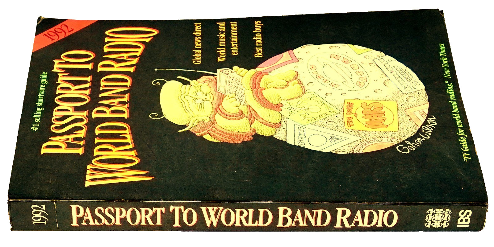 1992 Passport to World Band Radio Book - Stations Frequencies Reviews Stories #1