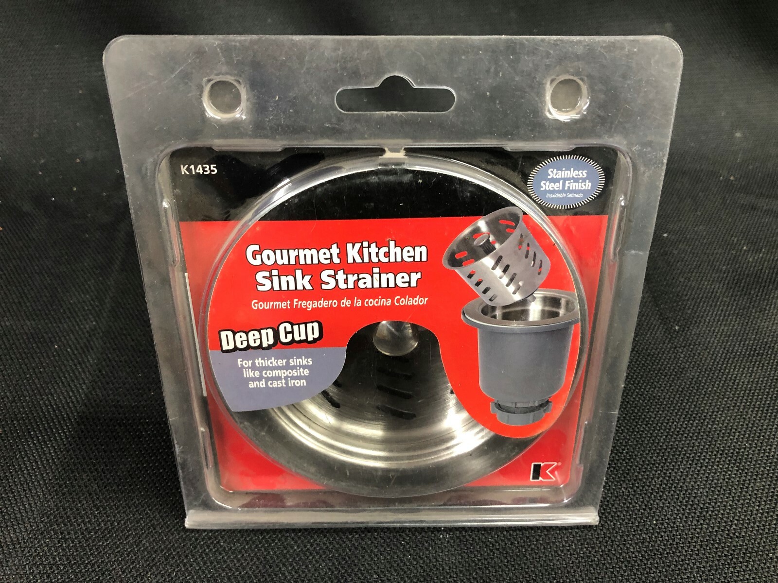 NEW K1435 Keeney 3.5-in Stainless Steel Rust Resistant Strainer Basket GOURMET