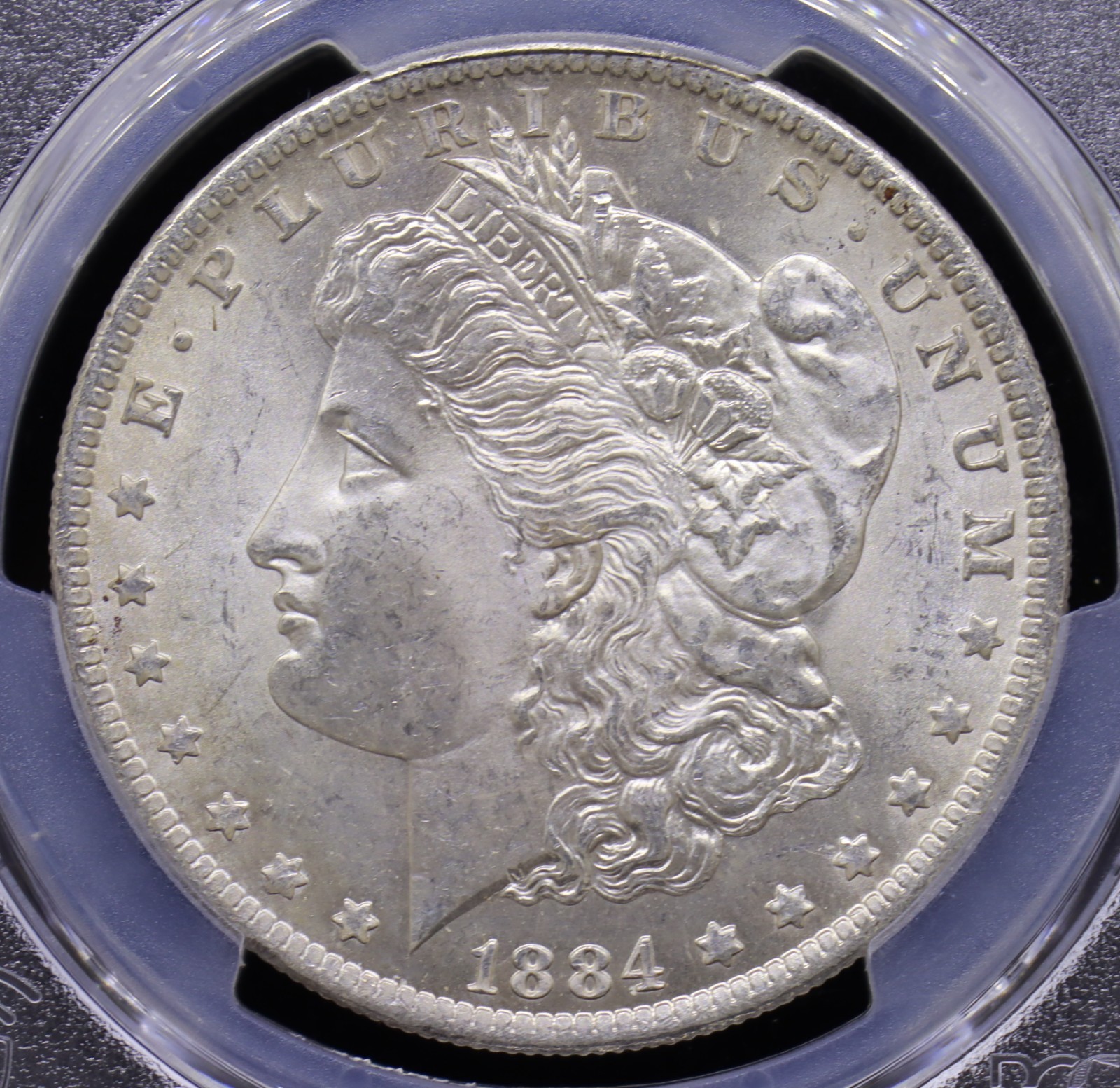 1884-O Morgan Dollar PCGS UNC Detail-Cleaned