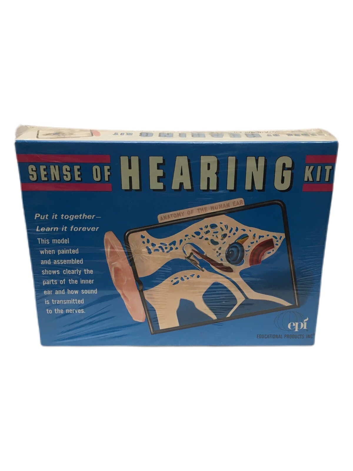Educational Products Inc. Sense of Hearing Kit Factory Sealed Vintage