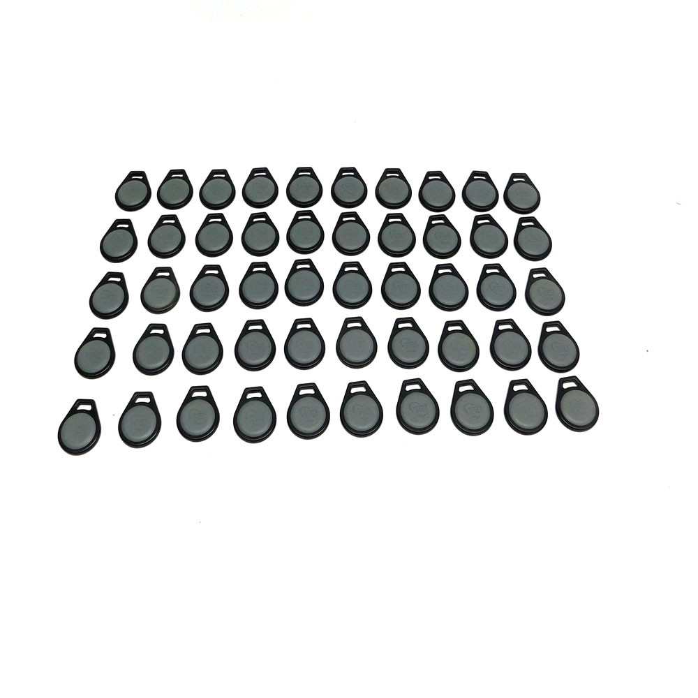 (50) NON-PROGRAMMED Linear IEI ProxKey III 125KHz 26-bit Proximity Key Fobs