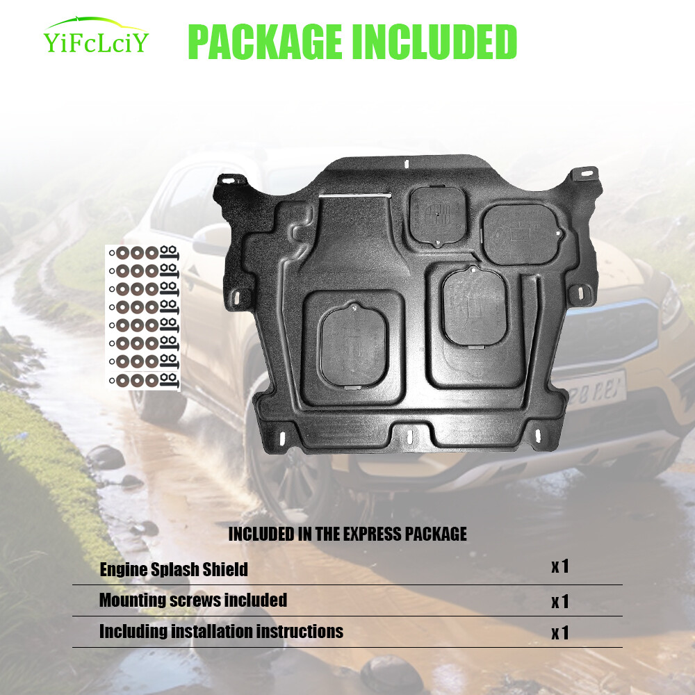 Front Skid Plate For Volvo V60 2012-2018 Impact Resistant Engine Guard Cover