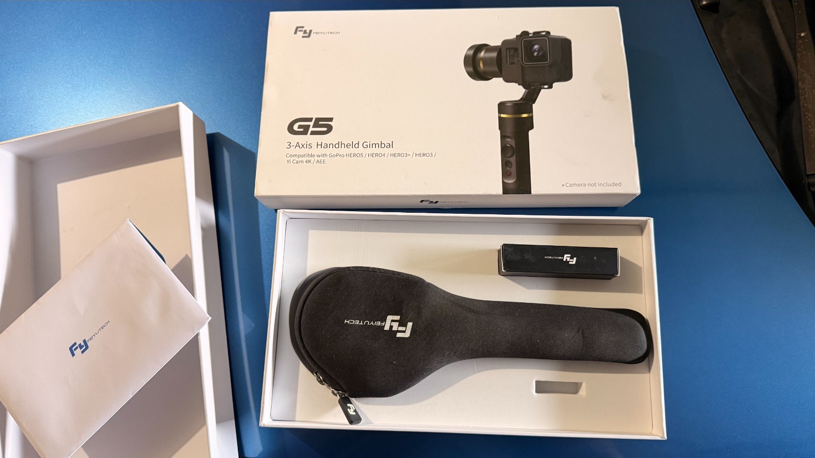 G5 FeiyuTech 3-Axis Stabilized Handheld Gimbal for action camera