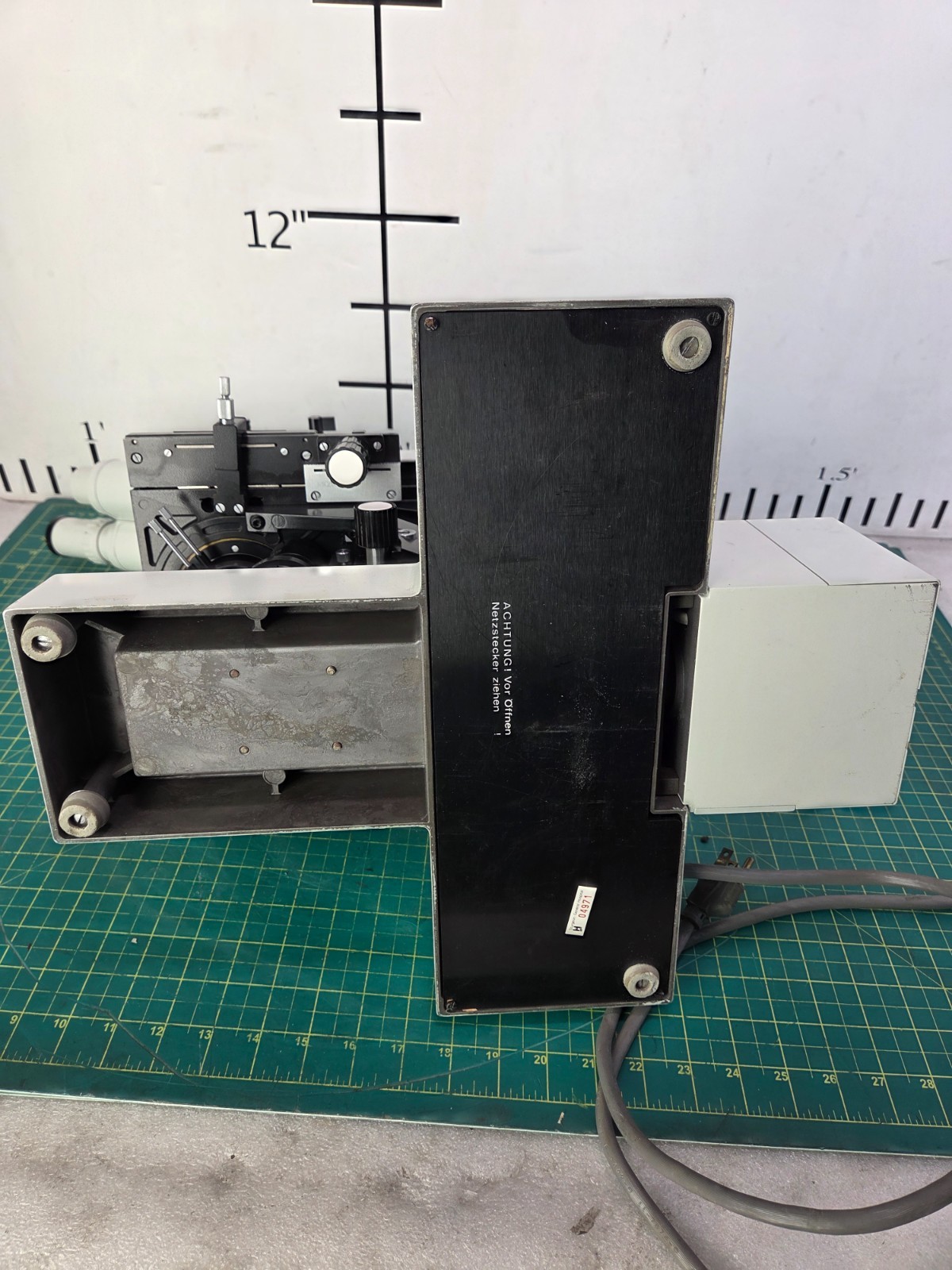 Zeiss Jena Microscope Jenaval W/2 Objectives
