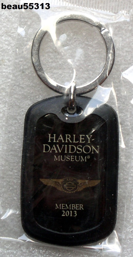 ⭐2013 HARLEY DAVIDSON "110th ANNIVERSARY" MUSEUM KEY CHAIN FOB