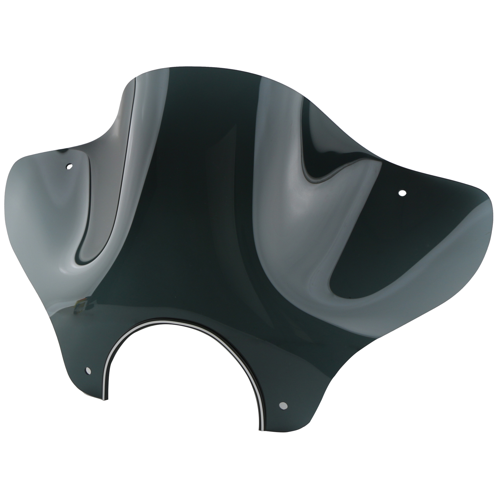 Motorcycle Windshield Windscreen For Harley Softail Dyna Spoteter 7" headlight