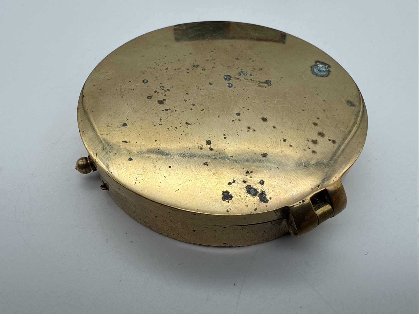Pocket Compass Authentic Models CO003 BRASS Replica W/Box