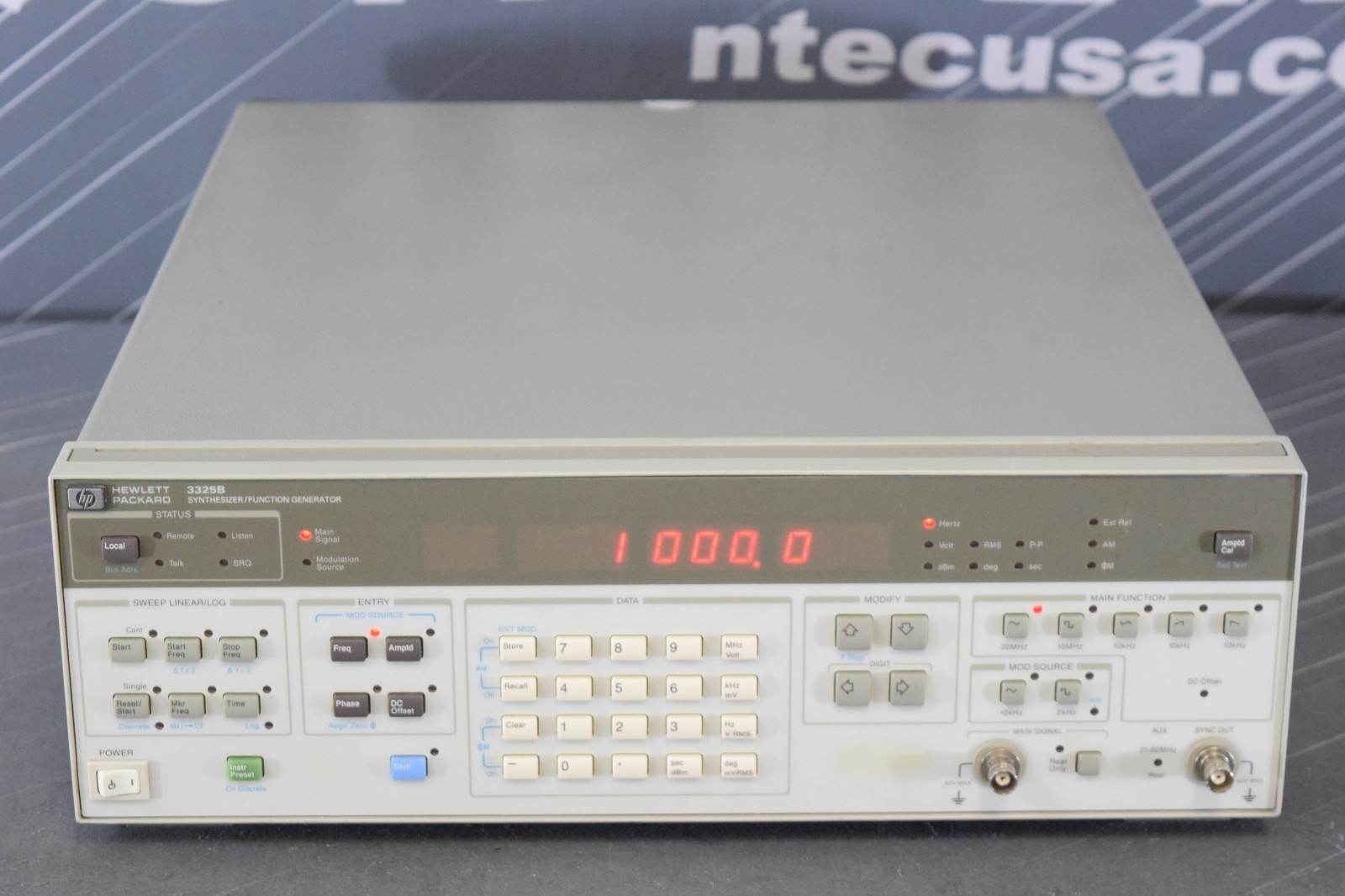 HP 3325B /001 Synthesizer/Function Generator 21MHz