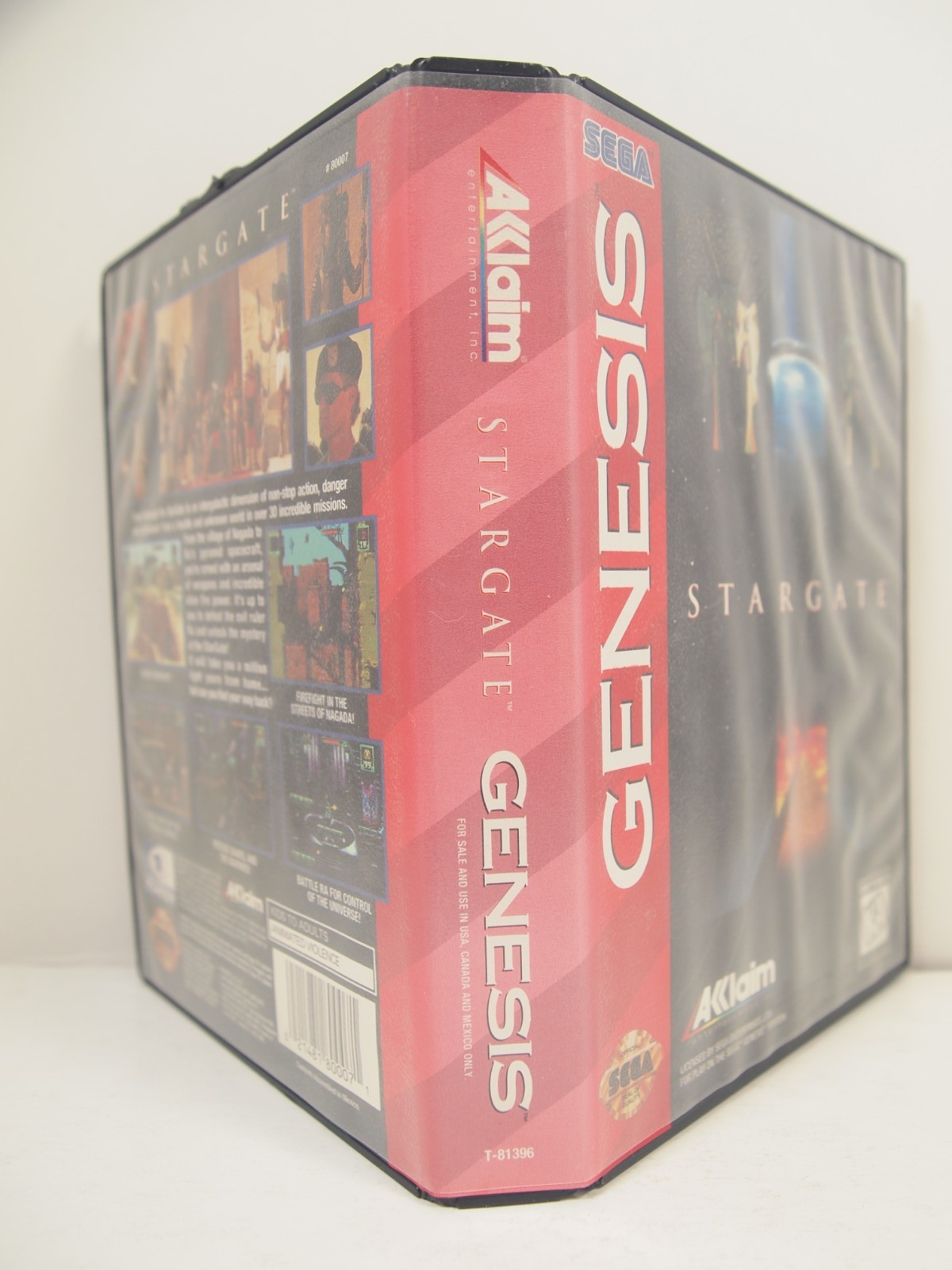 Stargate Case (SEGA Genesis) Authentic BOX ONLY