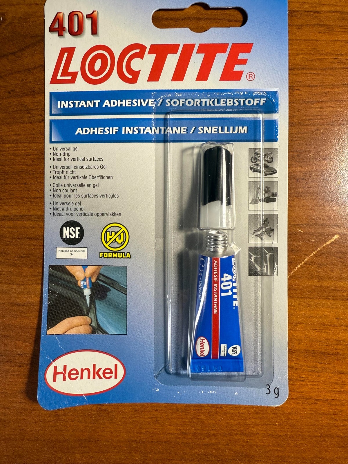 LOCTITE 401 INSTANT ADHESIVE WORKS GREAT FOR LOOSE DART POINTS