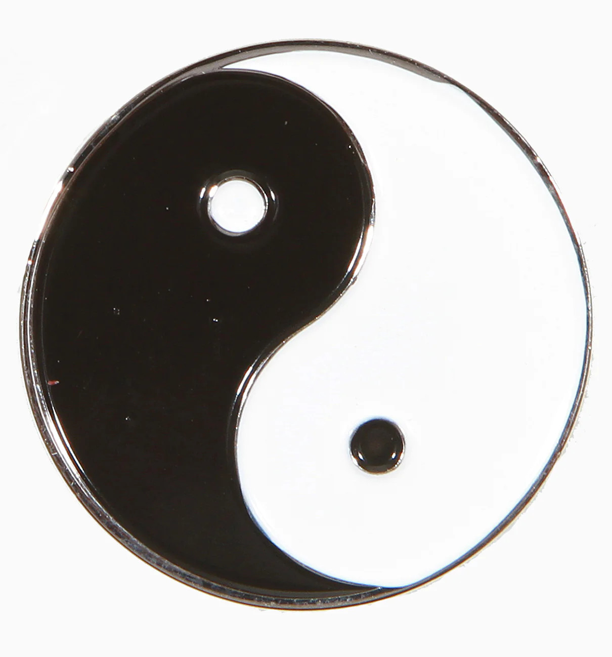 Black & White Yin Yang Ball Marker