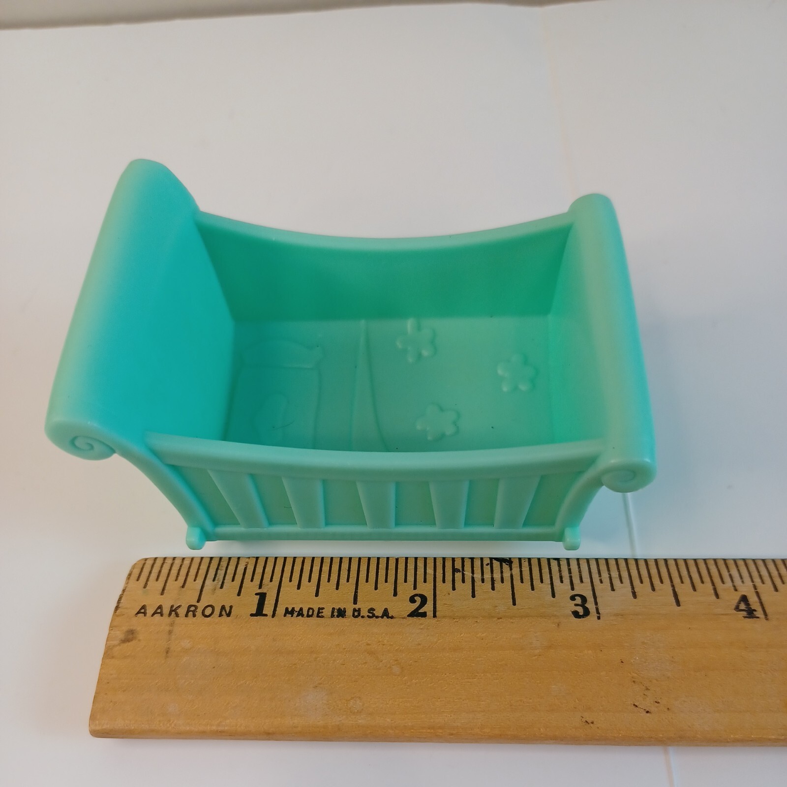 Play Doh Baby Cradle Replacement Piece Teal Doll Bed
