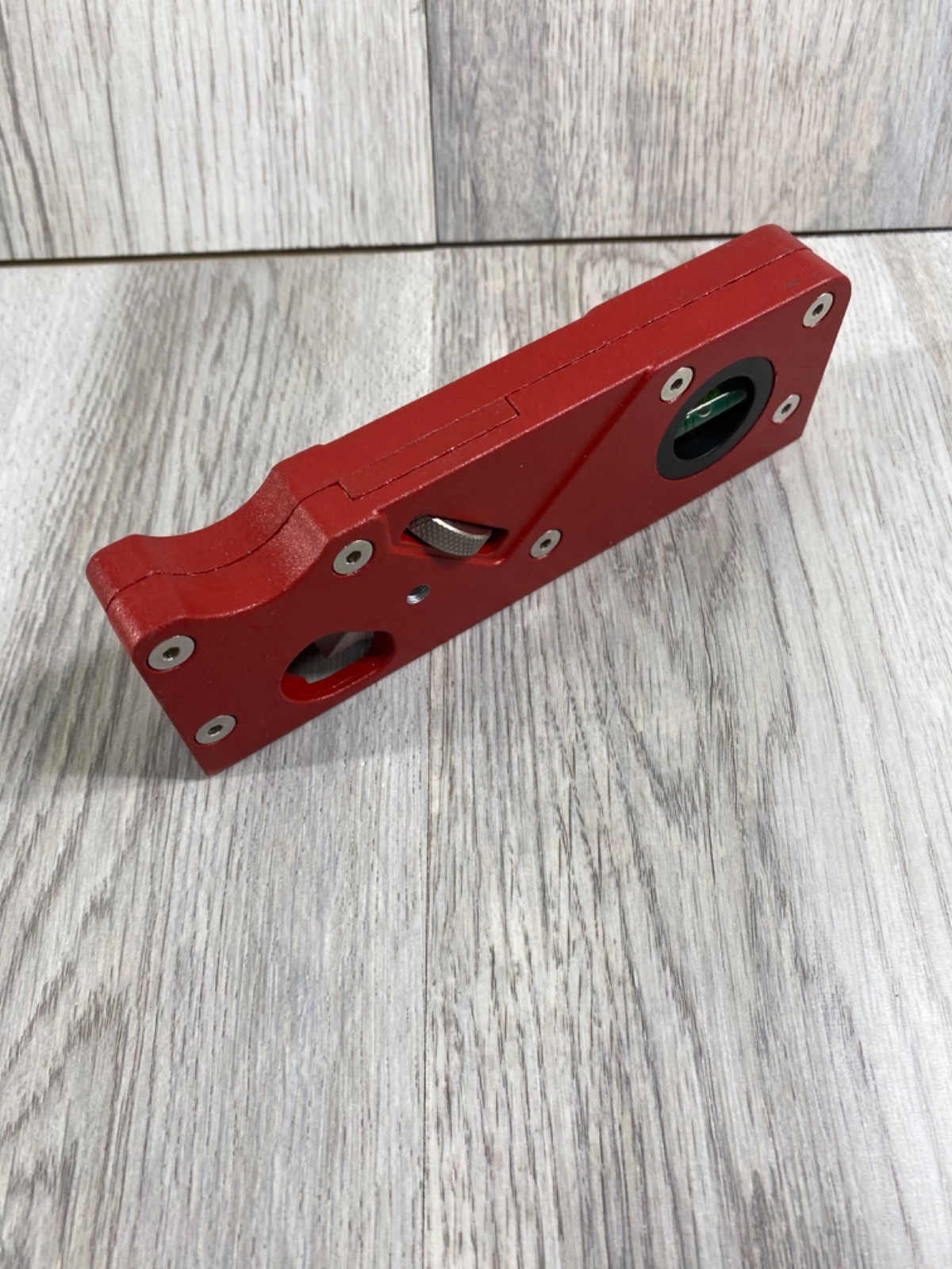 Red Chamfer Plane for Quick Edge Planing and Trimming