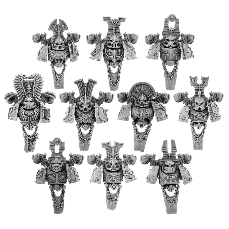 Chaos Egypt Warriors Conversion Set 10X Exclusive Rubric Marines Thousand Sons