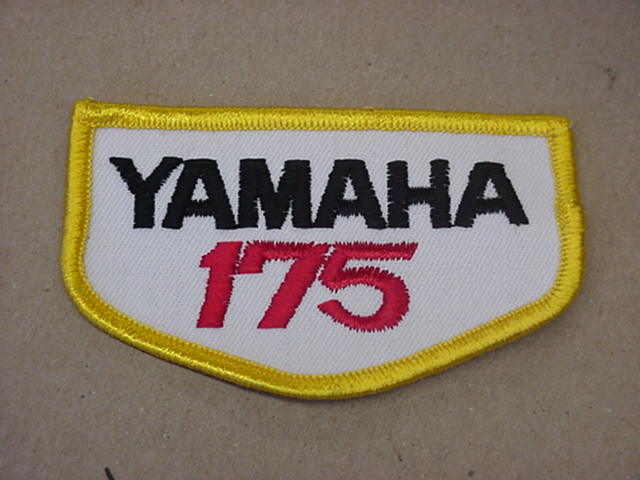 NOS Vintage Yamaha 175 Patch 3-1/2" x 2"