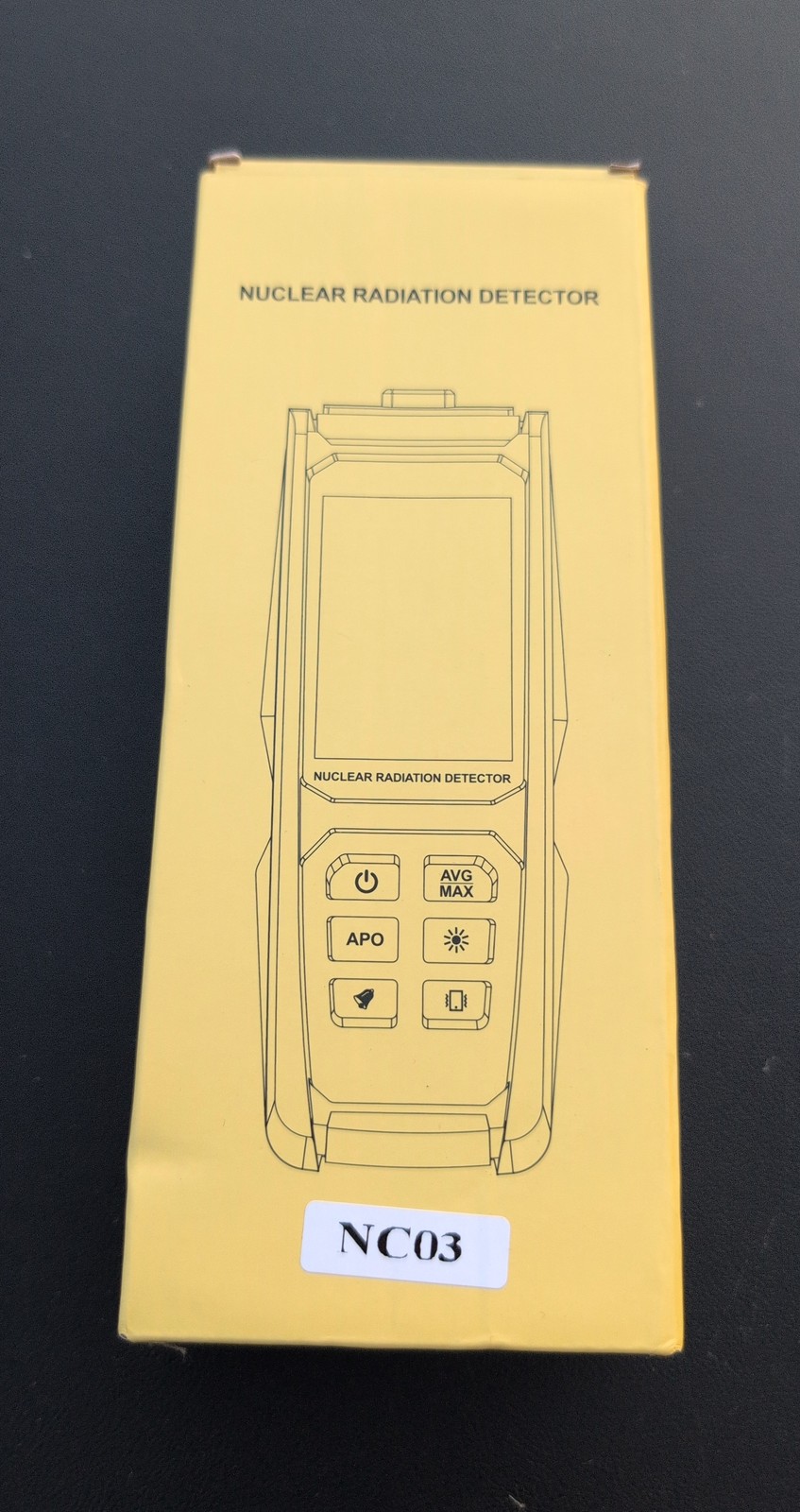 Mestek NC03 Nuclear Radiation Detector Geiger Counter