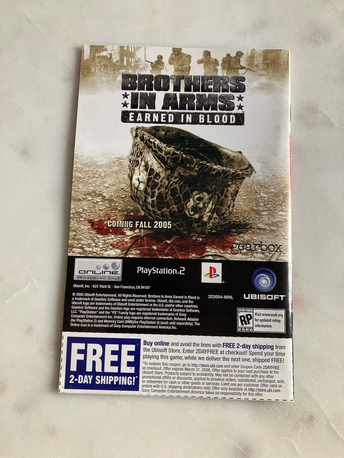 Rainbow Six Lockdown | PS2 | Manual Only