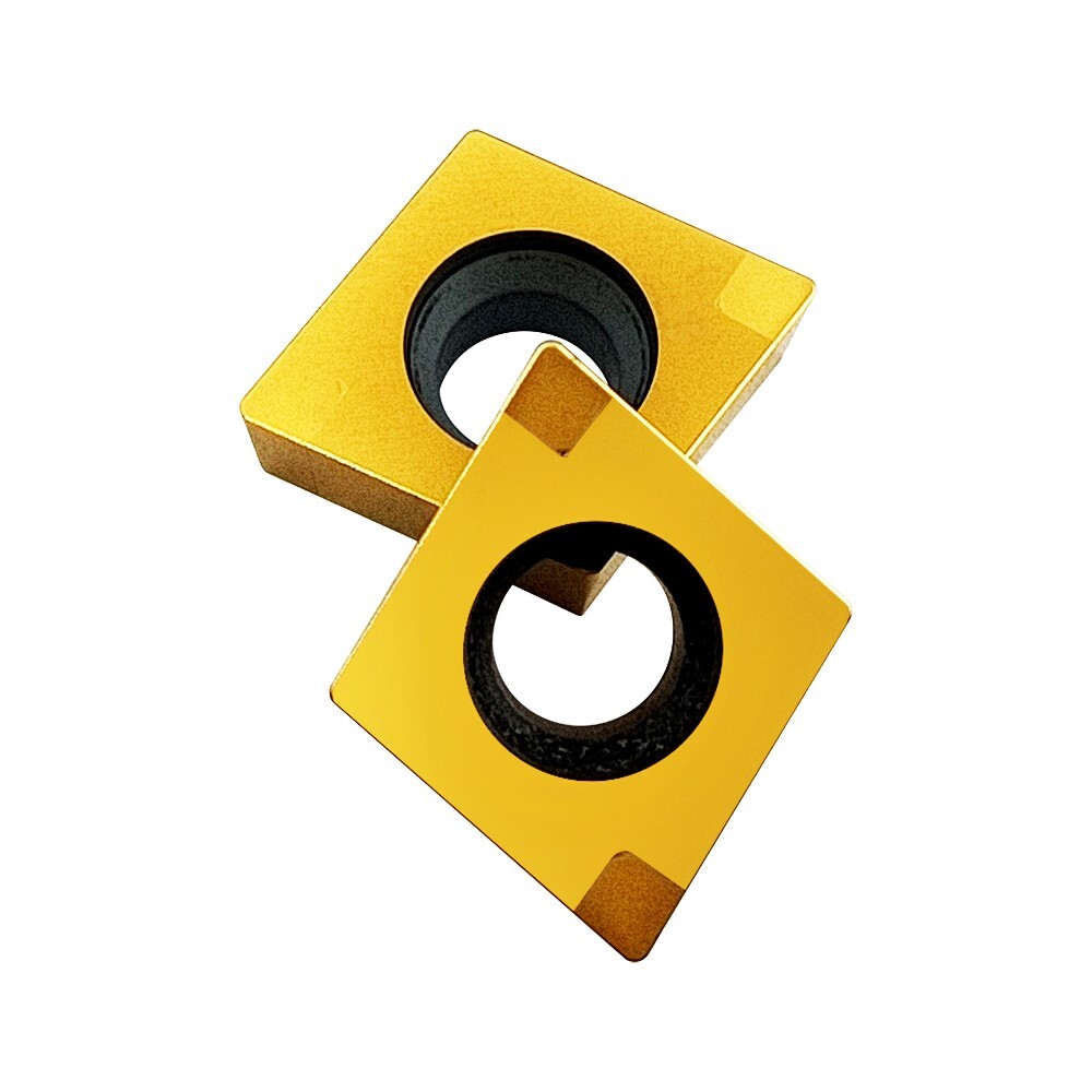 2PCS CCGW09T304 CBN-2 CCGW32.51 superhard boron nitride CBN blade hardened steel