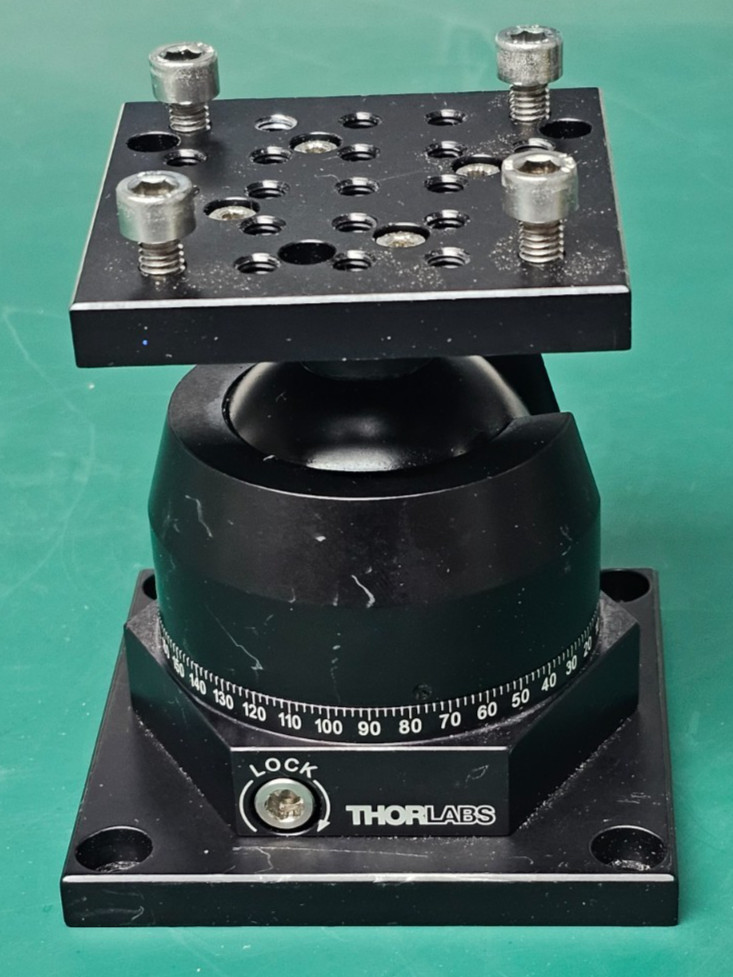 Thorlabs Rotary Positioning Stage Appears SL20 Style Optical Mount 3.5" Base
