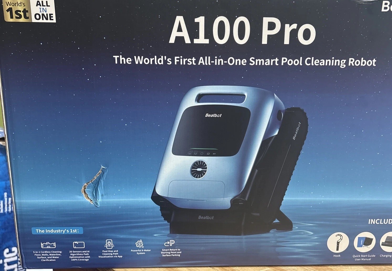 Beatbot A100 Pro Cordless Robotic Pool Cleaner