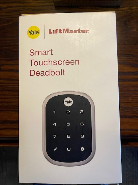 LiftMaster / Yale  Smart Touchscreen Deadbolt Lock-Nickel  YRD256-MQ1-619