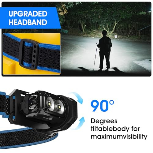 E7 Adjustable Headlamp Bracket, Black Headlamp Strap, LED Headlamp Strips