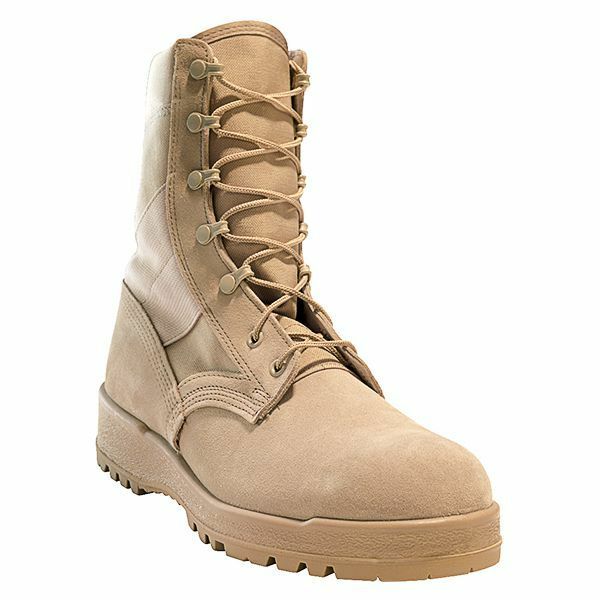 McRae Army Combat Boot Hot Weather Tan Cage 3A059 Diffrent Sizes