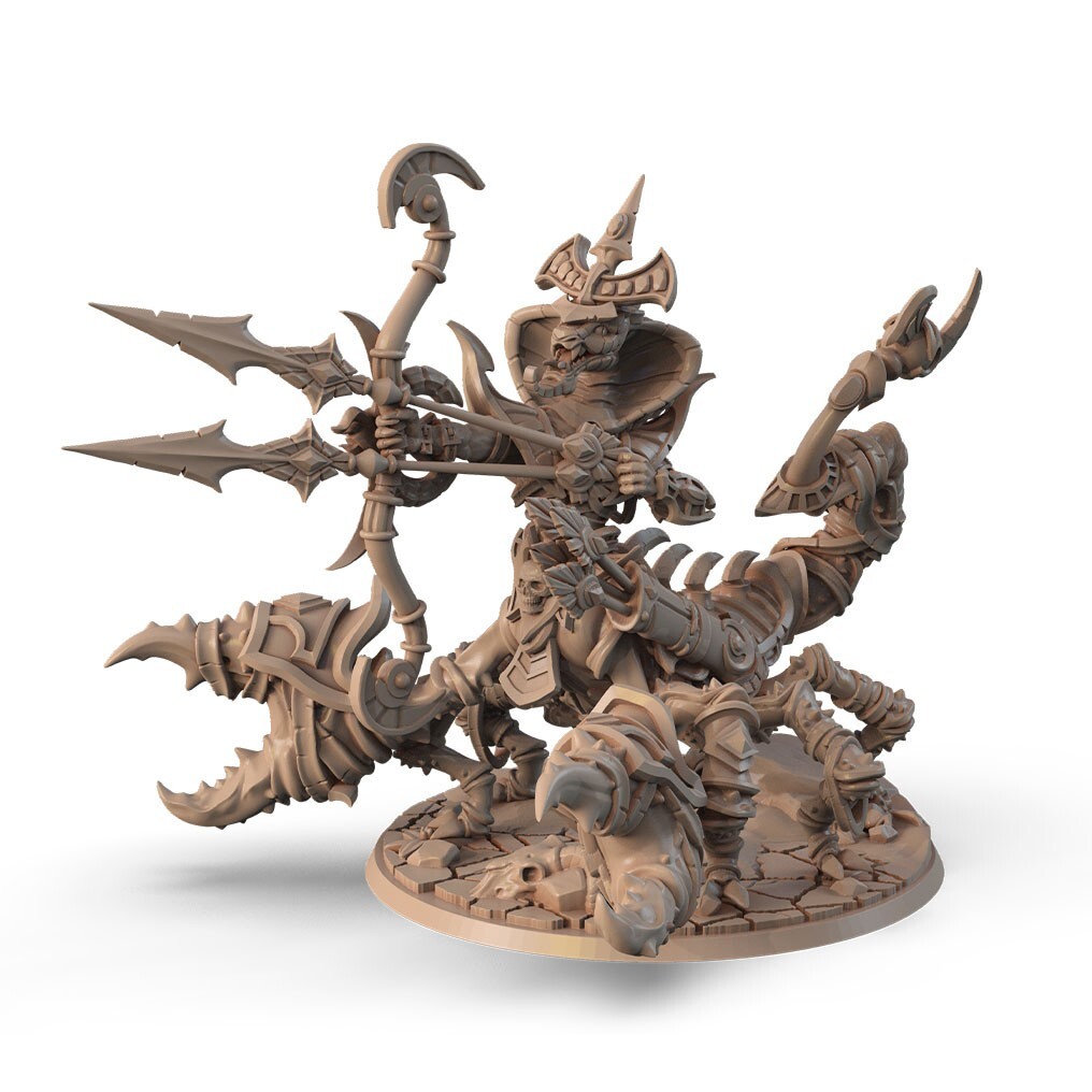 Tlincalli Scorpionfolk Archer Bow - Signum Games - Fantasy Dungeons and Dragons