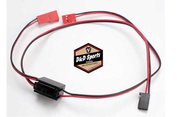 Traxxas 3038 Wiring harness, on-board radio system (includes on/off switch)