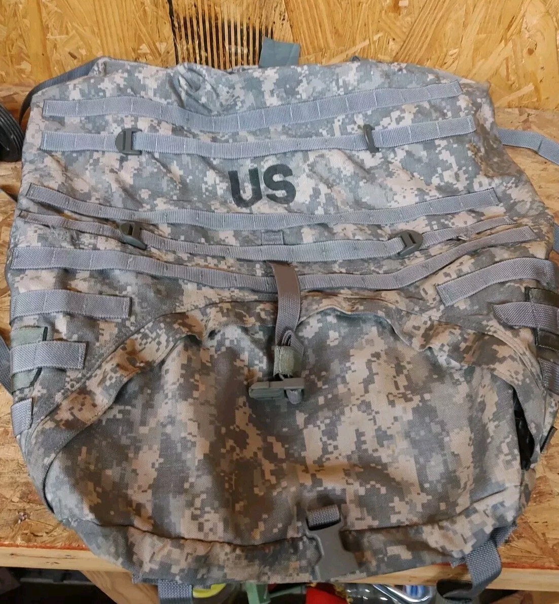 US Army Molle II OCP Multicam Large Rucksack Backpack, Ruck Only, Used Surplus
