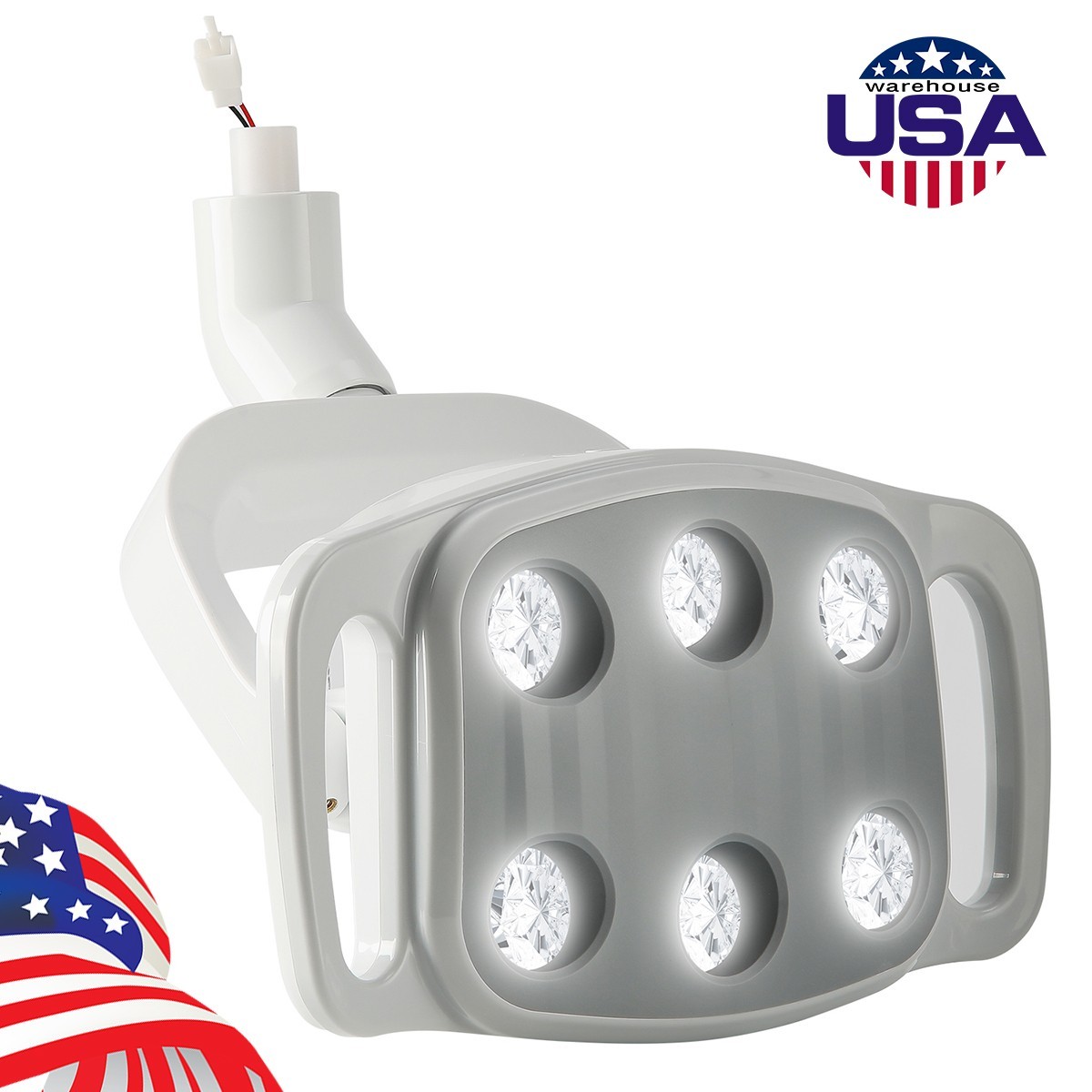 Dental 6 LED Lamp Oral Light Induction Senser Adjustable Lamp for Dental Chair