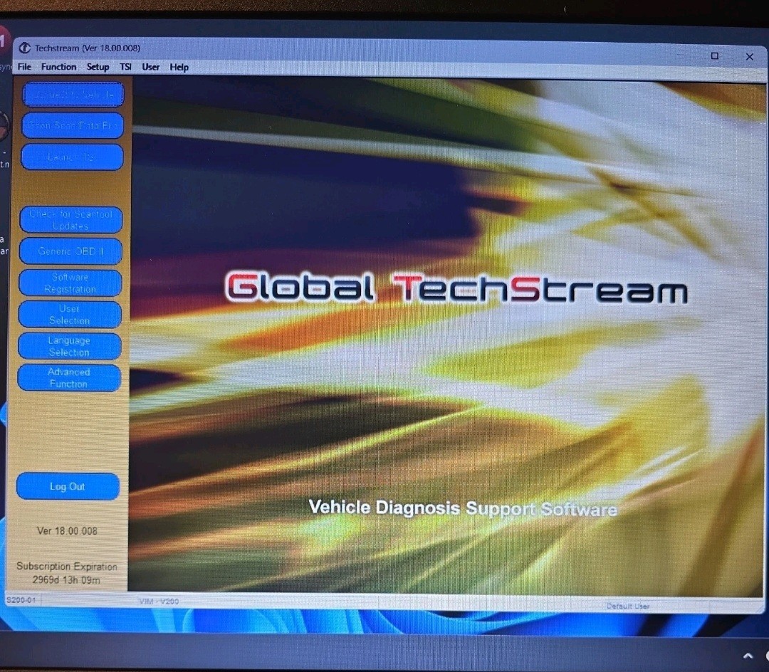 Remote Install Toyota TechStream V18.00.008 with Key License