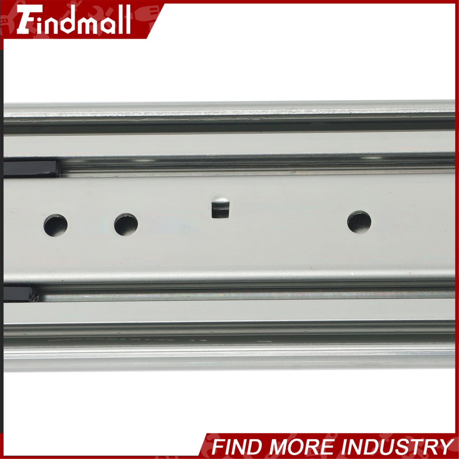 Findmall Heavy Duty 38" Drawer Slides w/Lock 500lb - Full Extension Ball Bearing