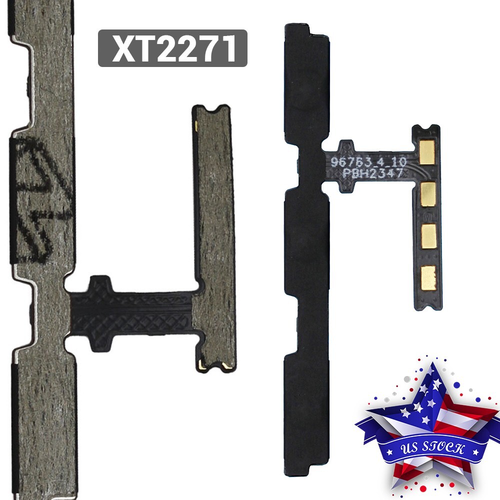 Original Power Volume Button Flex Cable For Motorola Moto G Play 2023 XT2271