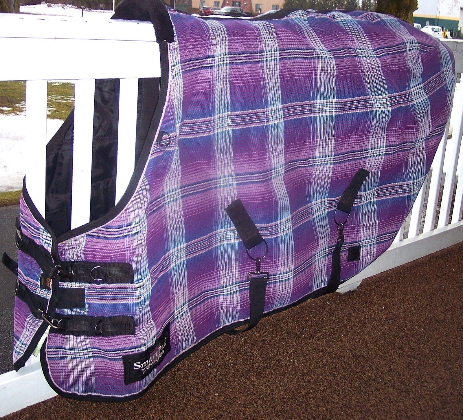 Kensington SuperMesh Smartpak Sz 69 Purple Heavy Duty Winter Turnout Blanket
