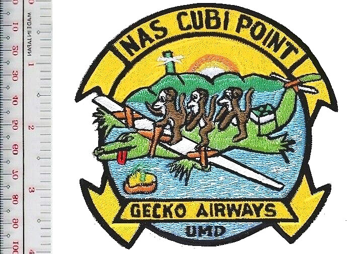 US Navy USN Philippines Naval Air Station NAS Cubi Point Home of Gecko NO TARIFF