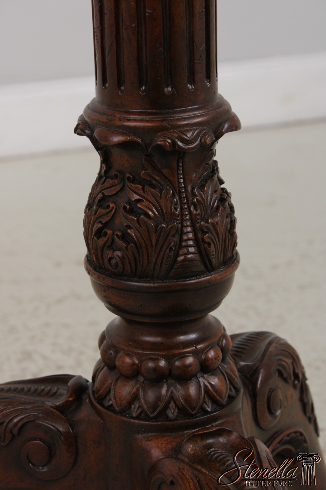 L72058: MAITLAND SMITH Replogle Globe On Mahogany Stand