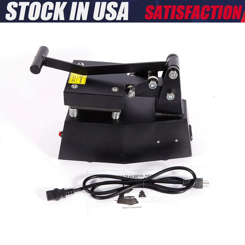 110V Digital Heat Press Machine DIY Press Single Heater small size material 600W