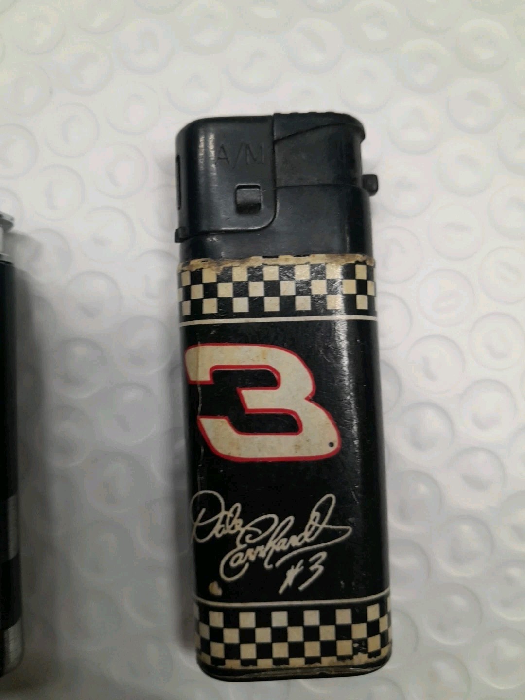 2 Used Refillable Dale Earnhardt #3 Lighters Used