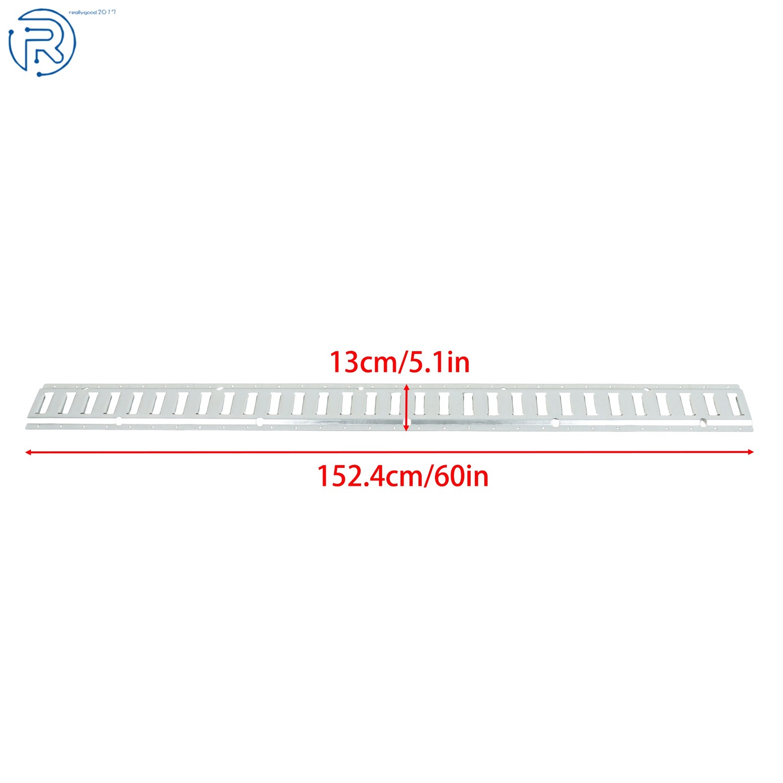 10 Pack 5' E Track Tie Down Rail System For Trucks Trailers Vans Secure Cargo